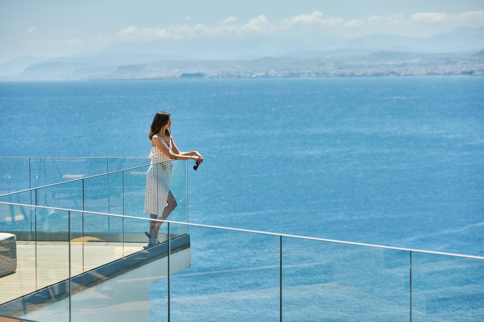 Beachfront Villa In Crete - Epavli Luxury Villa Ajía Pelajía Kültér fotó